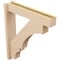 Ekena Millwork 5 1/2-in W x 26-in D x 30-in H Balboa Block Rough Cedar Woodgrain TimberThane Outlooker, Primed Tan OUTUR055X26X30BOA44RCPR - alternate 2